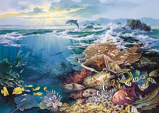 Oceanic Wonder Wall Mural