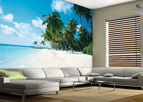 Tropical Palms Wall Mural