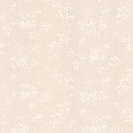 Tori Cream Satin Floral Wallpaper