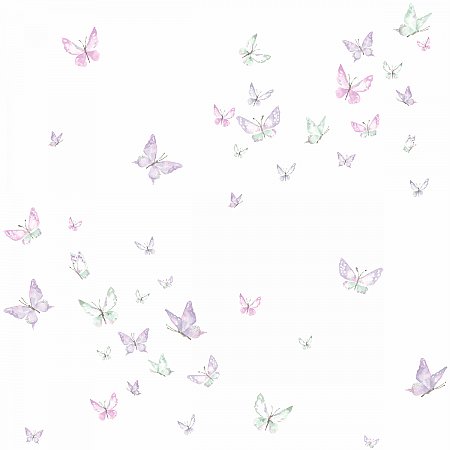 Watercolor Butterflies Wallpaper