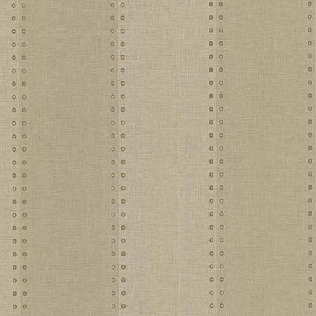 Cullen Beige Nailhead Stripe Wallpaper