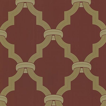 Byrne Cherry Ironwork Wallpaper