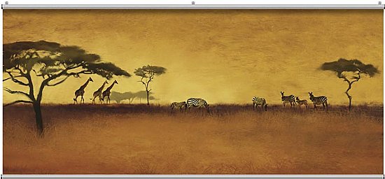 Serengeti I Minute Mural 121229