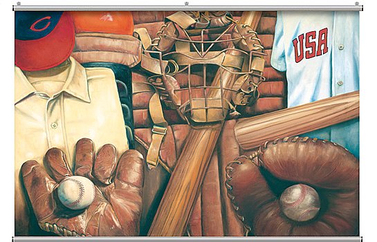 Baseball Memories Minute Mural 121692