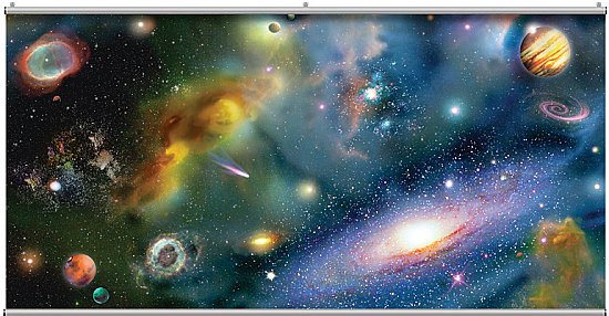Galaxy Minute Mural 121693