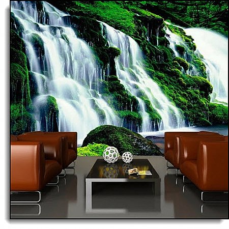Royale Falls Mural 1830 DS8030 roomsetting