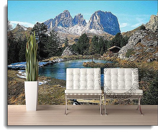 Dolomite Alps Italy Wall Mural DS8077