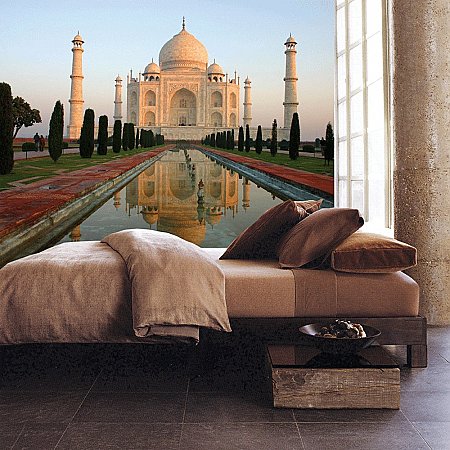 TAJ MAHAL Paste the Wall Mural by Brewster 99079