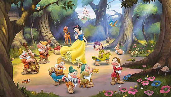Disney Snow White and the Seven Dwarfs Mural