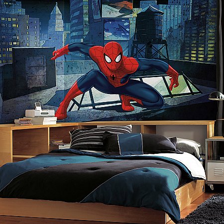 ULTIMATE SPIDERMAN XL MURAL ROOMSETTING