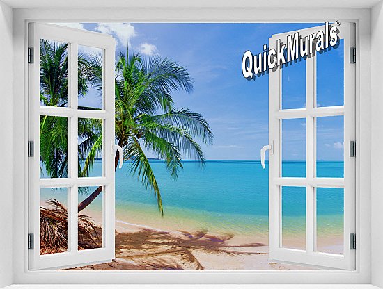 Coconut Beach Window #1