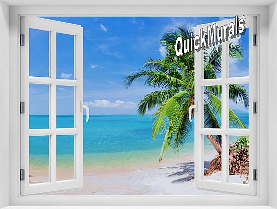 Coconut Beach Window #2