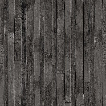 Azelma Charcoal Wood Wallpaper