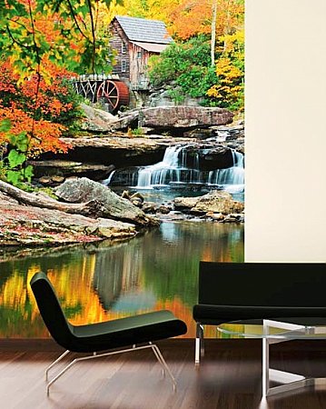 Grist Mill Wall Mural