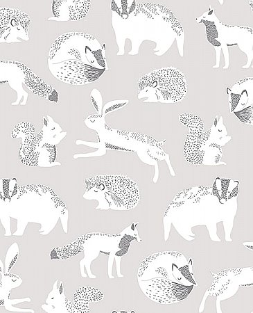 Mickel Neutral Animals Wallpaper
