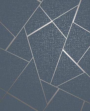 Quartz Navy Fractal Wallpaper