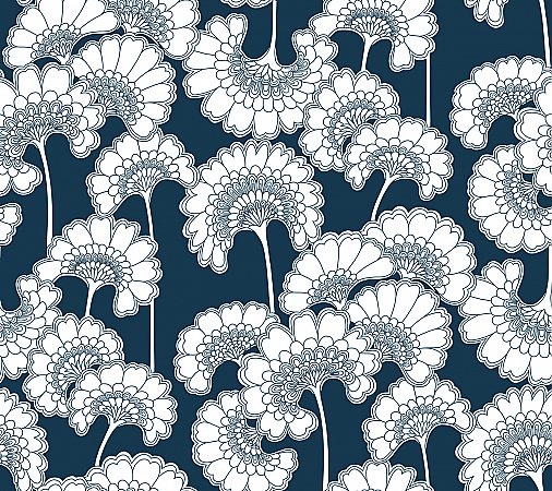 Japanese Floral Wallpaper