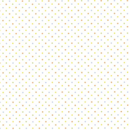 Lilli Orange Happy Dots Wallpaper