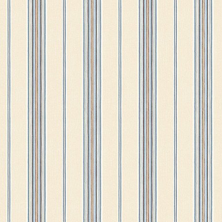 Kylie Denim Cabin Stripe Wallpaper