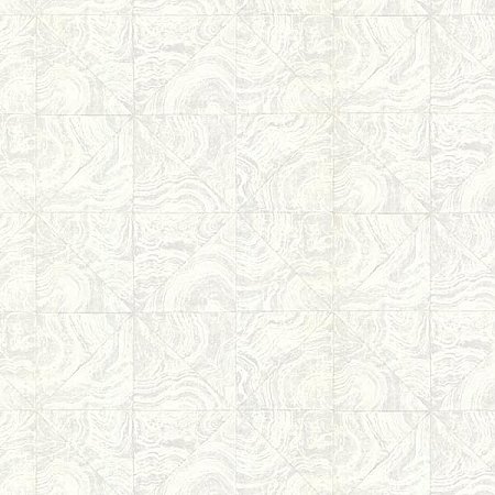 Malachite Cream Stone Tile Wallpaper