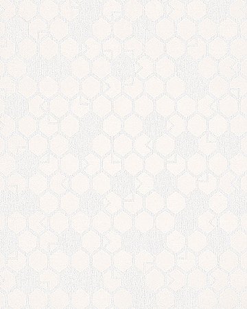 Natasha Cream Hexagon Wallpaper