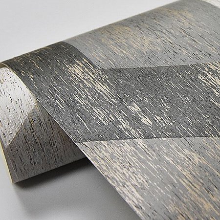 Bauhaus Weathered Wood Peel & Stick Wallpaper