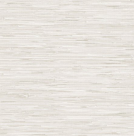 Cream Grassweave Peel & Stick Wallpaper