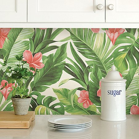 Tropical Paradise Peel & Stick Wallpaper