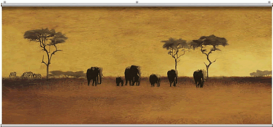 Serengeti II Minute Mural 121230