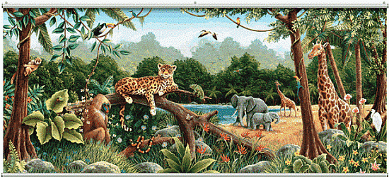 Rainforest Minute Mural 121700