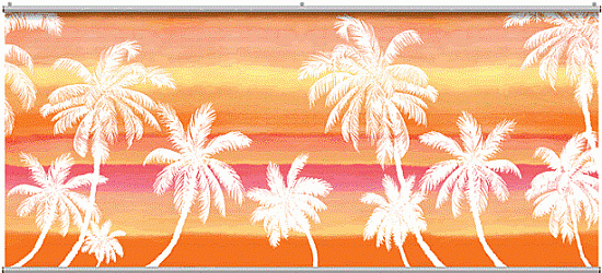 Retro Palm 1 Minute Mural 121750