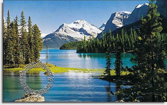Canadian Mountains Mural 4028