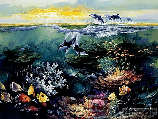 Underwater Paradise Wall Mural