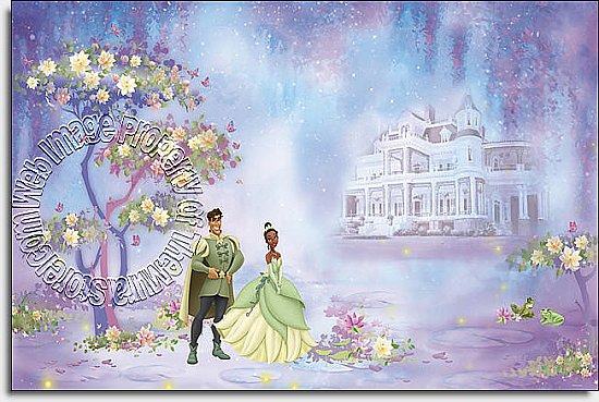 Disney The Princess and The Frog Wall Mural by Roommates