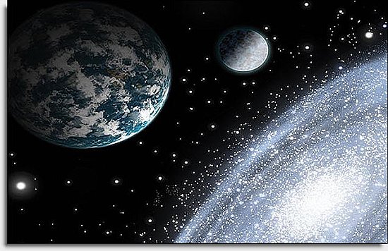 Earth Galaxy Mural UMB91045