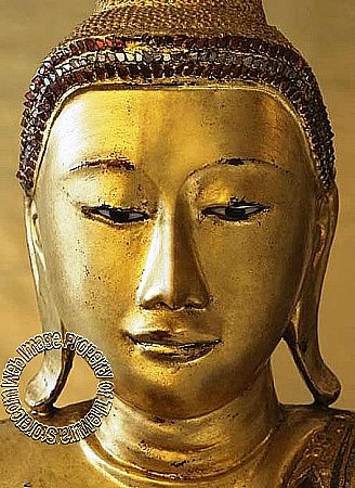 Golden Buddha Mural 405