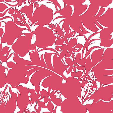 Hibiscus Arboretum Peel and Stick Wallpaper