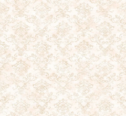Evie Pink Country Stencil Damask Wallpaper
