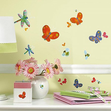 JELLY BUGS PEEL & STICK WALL DECALS