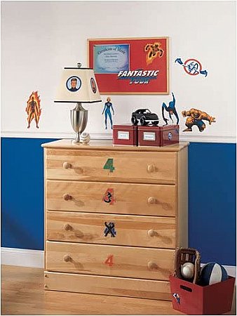 FANTASTIC FOUR PEEL & STICK WALL DECALS