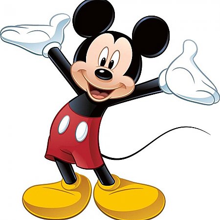 MICKEY & FRIENDS - MICKEY MOUSE PEEL & STICK GIANT WALL DECAL