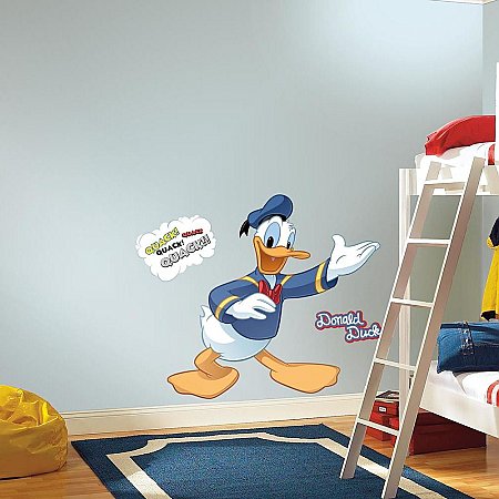 MICKEY & FRIENDS - DONALD DUCK PEEL & STICK GIANT WALL DECAL