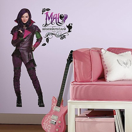 DESCENDANTS MAL PEEL AND STICK GIANT WALL DECALS