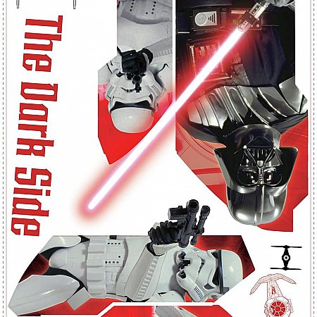 STAR WARS CLASSIC DARTH VADER & STORMTROOPERS P&S WALL GRAPHIC