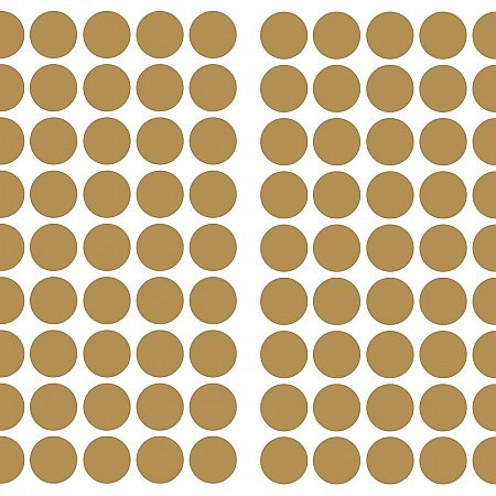 GOLD CONFETTI DOTS PEEL AND STICK WALL DECALS