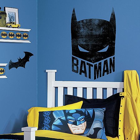 BATMAN MASK PEEL AND STICK GIANT WALL GRAPHIC