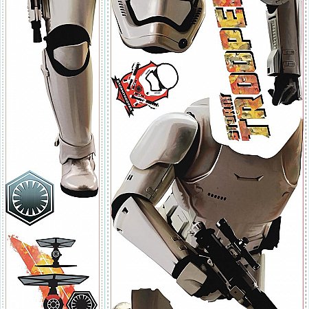 STAR WARS THE FORCE AWAKENS EP VII STORM TROOPER P&S GIANT WALL DECAL