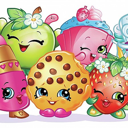 SHOPKINS PALS PEEL AND STICK GIANT WALL GRAPHIC