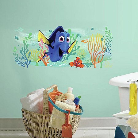 FINDING DORY AND NEMO PEEL AND STICK GIANT WALL GRAPHIC