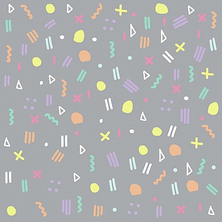 FUN CONFETTI PEEL AND STICK WALL DECALS